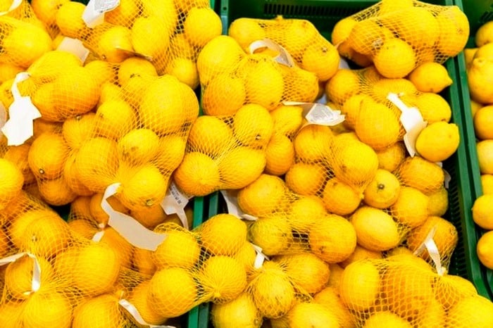 كم وزن حبة الليمون